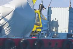 Αντιπυραυλικό σύστημα του τουρκικού πολεμικού ναυτικού φέρεται να μεταφέρει το σκάφος ''ALCATRAS'' που προσάραξε στην Κω