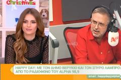 ΕΞΑΛΛΟΣ και πάλι ο Βερύκιος: «Θα τους πάρει ο διάολος και θα τους σηκώσει όλους χρονιάρες μέρες»! - Σε εξαιρετικά δύσκολη θέση η παρουσιάστρια η Τσιμτσιλή...