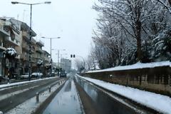 Χιονόστρωση στην Αθήνα!