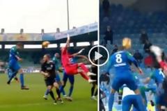 Απίστευτο. Έδωσε πέναλτι σε χέρι...τερματοφύλακα!