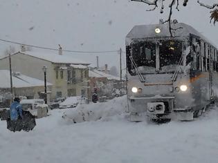 Φωτογραφία για Χιονίζει στη Ζαρούχλα! - Το έστρωσε στα Καλάβρυτα στα λευκά η Ορεινή Ναυπακτία