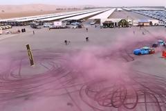 Ρεκόρ Guinness για το μεγαλύτερο σημάδι στην άσφαλτο [video]