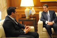 ΣΥΝΑΝΤΗΣΗ Ν. ΑΝΑΣΤΑΣΙΑΔΗ ΜΕ ΑΛ. ΤΣΙΠΡΑ ΕΝ ΟΨΕΙ ΓΕΝΕΥΗΣ