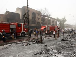 Φωτογραφία για Διπλή επίθεση σε αγορά της Βαγδάτης με δεκάδες νεκρούς