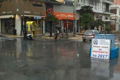 Η βαρέλα είναι έτοιμη αλλά χωρίς αστυνομικό… λόγω κακοκαιρίας