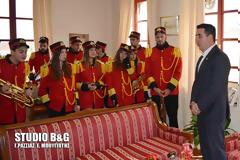 Τα κάλαντα της Πρωτοχρονιάς από την φιλαρμονική στον Δήμαρχο Ναυπλιέων