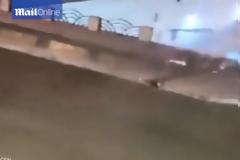 Τρομακτικά πλάνα τροχαίου! Έσβησε στην άσφαλτο - Χαροπαλεύει η κοπέλα του