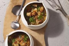 Πικάντικη λαχανόσουπα με κρουτόν σίκαλης και σούπερ γεύση