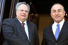 ΣΥΝΑΝΤΗΣΗ ΚΟΤΖΙΑ ΜΕ ΤΣΑΒΟΥΣΟΓΛΟΥ ΣΤΗ Ν. ΥΟΡΚΗ ΓΙΑ ΤΟ ΚΥΠΡΙΑΚΟ