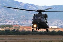 Αεροδιακομιδή Ασθενούς με Ελικόπτερο της Αεροπορίας Στρατού