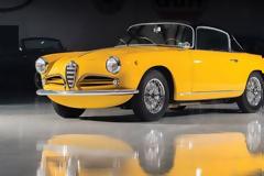 Μια κούκλα Alfa Romeo 1900C SS Coupé 1956 στο Amelia Island