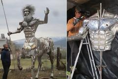 Μοναδικός Κένταυρος δια χειρός Σπ. Κοντούλη στον Αλμυρό