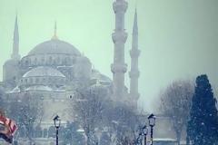 Στα λευκά η Αγιά Σοφιά - Μαγευτικό θέαμα [photos]