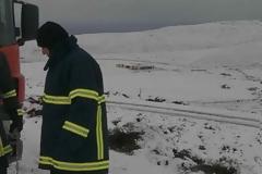 Περιπέτεια για έγκυο σε χωριό της Κρήτης…λόγω έντονης χιονόπτωσης