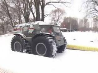 Φωτογραφία για ΑΥΤΟ είναι τo ΤΕΡΑΤΩΔΕΣ όχημα της Ρωσίας για το χιόνι... [video]