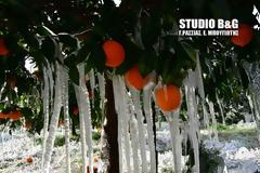 Πάγωσαν τα πάντα στην Αργολίδα