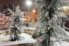 Κατάλευκο, μαγευτικό τοπίο: Απίστευτη χιονόπτωση στη Νέα Φιλαδέλφεια!