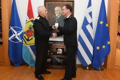 Επίσκεψη Διοικητού SNMG2 στο Στρατόπεδο “ΠΑΠΑΓΟΥ”