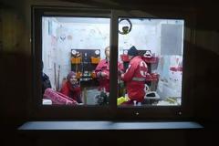 Ο ΕΕΣ κοντά στους πρόσφυγες της Μυτιλήνης, ακόμη και με τον χιονιά