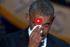Ο ύμνος αγάπης του Ομπάμα στη Μισέλ: Ξέσπασε σε δάκρυα στην αποχαιρετιστήρια ομιλία του [photos+video]