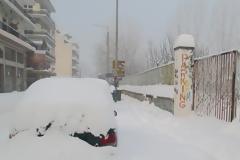 Αρκτικό τοπίο η Καρδίτσα - Με αντιολισθητικές αλυσίδες η κυκλοφορία σε όλο το νομό