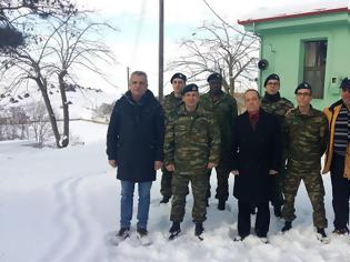 Φωτογραφία για Επίσκεψη της ΕΑΑΣ Καστοριάς στο φυλάκιο Ιεροπηγής