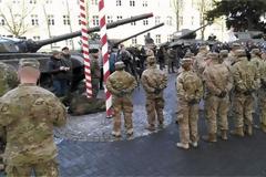 Αμερικανική ταξιαρχία αρμάτων μάχης έφθασε στην Πολωνία