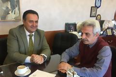 Σύσκεψη του Δημάρχου Αχαρνών και του Γενικού Γραμματέα Δημόσιας Τάξης για την παραβατικότητα στον Δήμο Αχαρνών