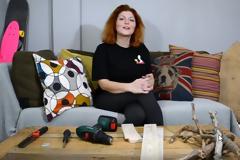 Iδιαίτερη κρεμάστρα τοίχου - Δες το βίντεο για να μάθεις πως φτιάχνεται!