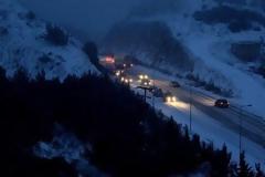 Φθιώτιδα: Χιόνισε γύρω από τη Λαμία - Που χρειάζονται αλυσίδες