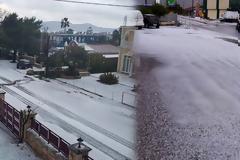 Σε πλήρη εξέλιξη το νέο κύμα κακοκαιρίας που πλήττει πολλές περιοχές της χώρας