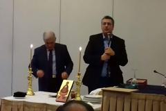 Έκοψαν την βασιλόπιτα τα μέλη της ΠΕΔ-ΚΜ – Δόθηκε δώρο 5.000 ευρώ στον δήμο Αμφίπολης