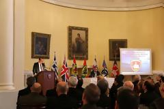 Διάλεξη του πρώην Αρχηγού του Βρετανικού Ναυτικού, Admiral Sir George-Michael Zambellas, στη ΣΕΘΑ