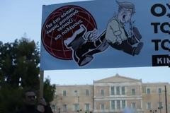 Κινητοποιήσεις στην Αθήνα κατά του Τραμπ