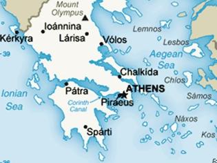 Φωτογραφία για Ο χάρτης της CIA για την Ελλάδα δεν συμπεριλαμβάνει το Καστελόριζο
