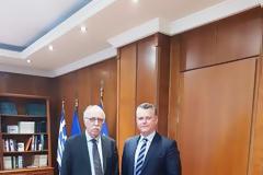 Συνάντηση ΑΝΥΕΘΑ Δημήτρη Βίτσα με τον Δήμαρχο Λειψών