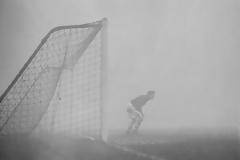 Ο τερματοφύλακας που περίμενε 15 λεπτά μια φάση αλλά το ματς είχε διακοπεί