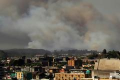 6 νεκροί και 2 εκατομμύρια στρέμματα γης κατεστραμμένα από τη φωτιά στη Χιλή