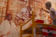 Πίνακας από ανθρώπινο αίμα κατά του Τραμπ... [video]