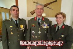 Αποχαιρέτησε τους συνεργάτες του στην 1η Στρατιά ο Αντιστράτηγος Δημ. Μπίκος