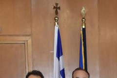 Επίσκεψη Διοικητή του Δ΄ Σώματος Στρατού Αντγου Γεώργιου Καμπά στο γραφείο αντιπεριφερειάρχη Π.Ε Ροδόπης