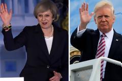 Με σύνθημα «τα ετερώνυμα ενίοτε έλκονται» καταφτάνει η Τερέζα Μέι στον Λευκό Οίκο