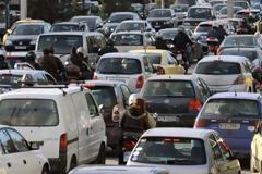 Καραμπόλα πέντε οχημάτων στην Περιφερειακή Θεσσαλονίκης