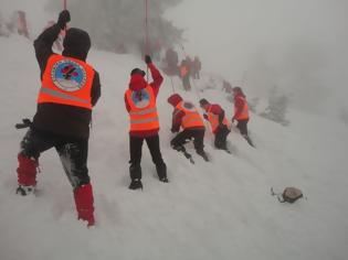 Φωτογραφία για Ελληνική Ομάδα Διάσωσης: Αυξημένη επικινδυνότητα χιονοστιβάδας στα βουνά