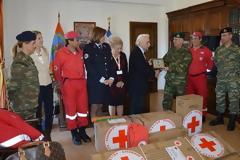 Ανθρωπιστική αποστολή του Ε.Σ σε Ρόδο και Καστελλόριζο