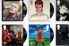 Σε γραμματόσημα των βρετανικών ταχυδρομείων ο Ντέιβιντ Μπάουι