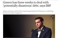 GUARDIAN: ΛΥΣΗ ΜΕΣΑ ΣΕ ΕΙΚΟΣΙ ΗΜΕΡΕΣ 'Η ΝΕΑ ΚΡΙΣΗ