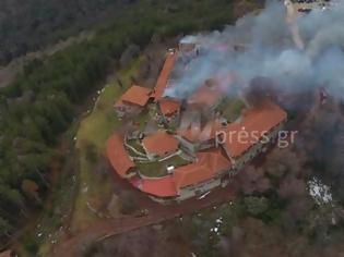 Φωτογραφία για Πατρινή μαθηματικός η Ηγουμένη της Ι.Μ. Βαρνάκοβας που καταστράφηκε από τη χθεσινή πυρκαγιά