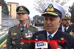 Α/ΓΕΕΘΑ Ναύαρχος Αποστολάκης για Ίμια: ''Εμείς είμαστε έτοιμοι''