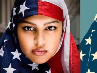 Φωτογραφία για Ποια είναι η πανέμορφη μουσουλμάνα που έγινε σύμβολο της εξεγερμένης Αμερικής